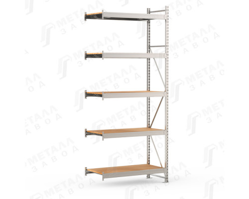 SGR-V-ДСП 1585-3.0 ДС стеллаж до 500 кг на ярус ДСП полка