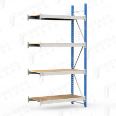 SGR-V-ДСП 2184-2.5 ДС стеллаж до 500 кг на ярус ДСП полка