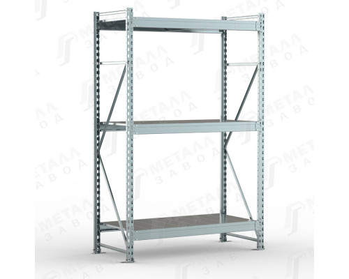 SGR-V-Zn Стеллаж 18103-2,0 оцинкованный до 500 кг на ярус