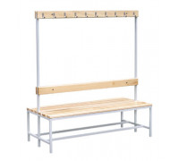 Скамья для спортивных раздевалок двусторонняя