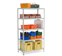 СТФЛ Стеллаж 1055-1,8 до 100 кг на полку