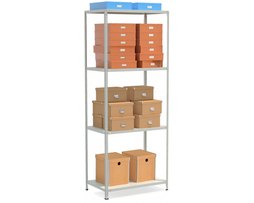 СТФЛ Стеллаж 1064-2,5 до 100 кг на полку