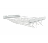 Обувница выдвижная двухъярусная