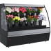 Холодильная горка для цветов Carboma F16-08 VM 1,3-2 0020 FLORA (цвет по схеме, фронт стандартный цвет)