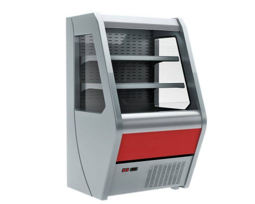 Холодильная горка гастрономическая Carboma F13-07 VM 0,7-2 (Carboma 1260/700 ВХСп-0,7, индивидуальное исполнение)