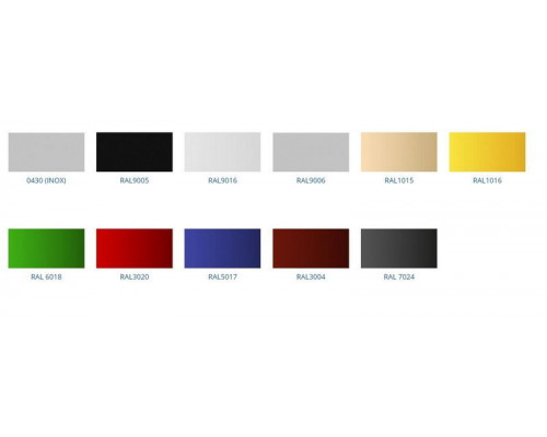 Холодильная горка гастрономическая Carboma FC16-06 VM 0,6-2 цвет по схеме (стандарт)