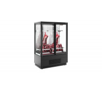 Холодильная горка мясная Carboma FC20-07 VV 1,0-1 Standart фронт X7 версия 2.0 (9005-0430)