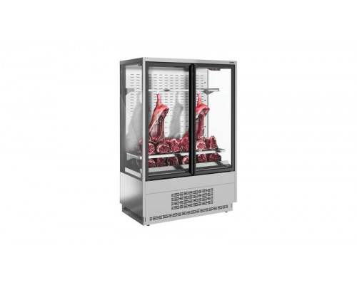 Холодильная горка мясная Carboma FC20-07 VV 1,3-1 Standart фронт X7 версия 2.0 (0430)