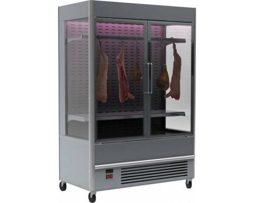 Холодильная горка мясная Carboma FC20-08 VV 1,0-3 X7 0430 (распашные двери структурный стеклопакет)