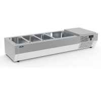 Холодильная витрина для ингредиентов Carboma A40 SM 1,2 (3 GN1/3+1 GN1/2)