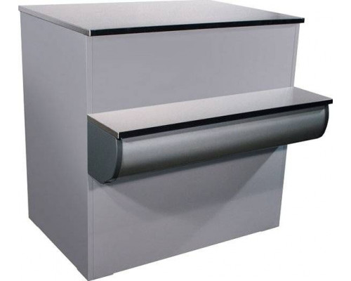 Прилавок кассовый Carboma G95 N 0,9-7 (П-1) (9006 декор серый)