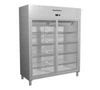 Шкаф холодильный Carboma R1400К Inox