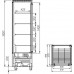 Шкаф кондитерский Carboma D4 VM 400-1 (R400C Сarboma Люкс) (1/2 цвет по схеме)