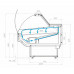 Витрина холодильная Carboma G120 VM 2,5-1 (динамика) (цвет по схеме)