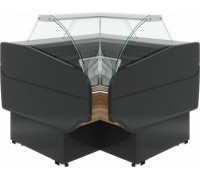 Витрина холодильная Carboma G120 VM-6 KombiLux (внутренний угол, динамика, цвет по схеме)