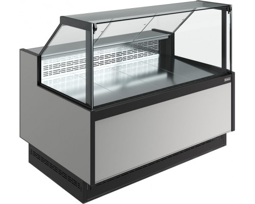 Витрина холодильная Carboma GC110 VM 1,25-1 версия 2.0 без боковин, 9006-0430