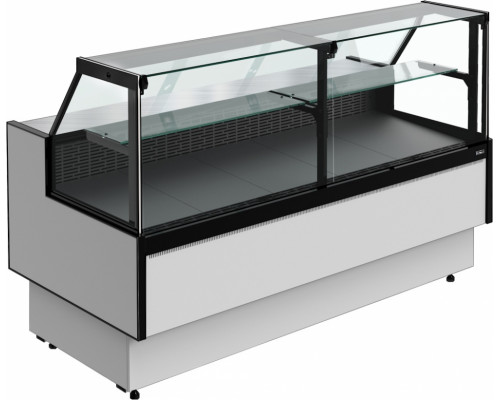 Витрина холодильная Carboma GC85 VM 1,8-1 с боковинами, 9006-9005