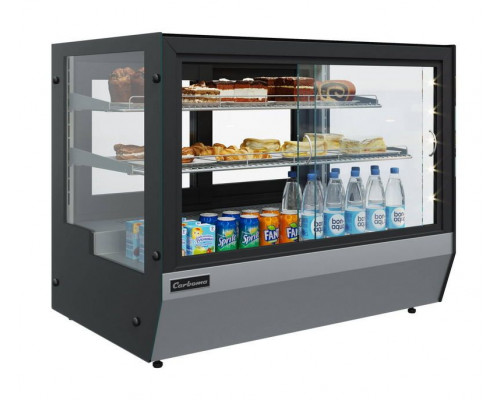 Витрина холодильная настольная Carboma AC59 VM 1,2-1 (слайдер, 0430)