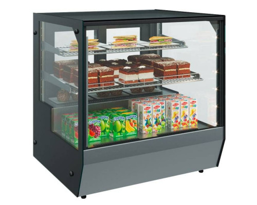 Витрина холодильная настольная Carboma AC59 VV 0,9-1 (фронт стандартный цвет)