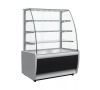 Витрина кондитерская Carboma K70 VH 0,9-1 Light Chocolate 0011-9005 (ВХСв - 0,9д Техно для шоколада)