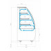 Витрина кондитерская Carboma K70 VM 1,3-1 Light версия 2.0 (9005)