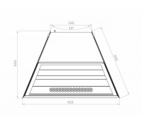 Витрина кондитерская Carboma K70 VV-3 Standart версия 2.0 (9005-0109)