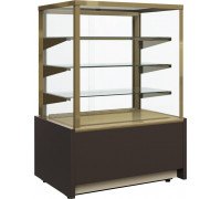 Витрина кондитерская Carboma KC70 VH 0,9-1 Light Chocolate 0102-0109 (ВХСв-0,9д  Carboma Cube для шоколада)