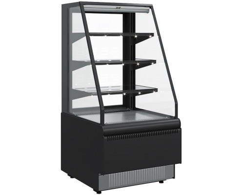 Витрина кондитерская Carboma KC70 VM 0,6-2 Standart 9006-9005 (открытая)