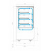 Витрина кондитерская Carboma KC70 VM 0,9-1 Light версия 2.0 (9005-0109)