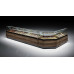 Витрина кондитерская Carboma KC80 SM 1,0-1 (1008 темный дуб)