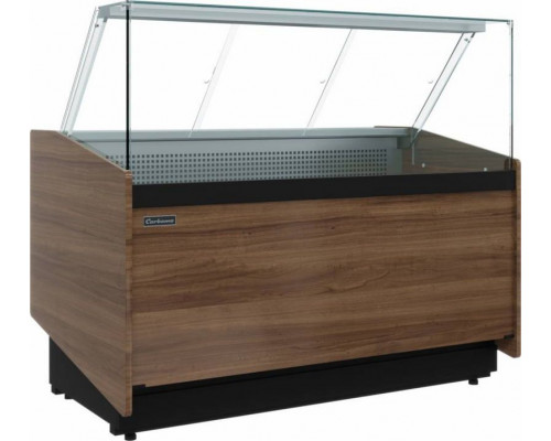Витрина кондитерская Carboma KC80 SM 1,2-1 (1008 темный дуб)