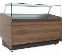 Витрина кондитерская Carboma KC82 SM 1,2-1 (1008 темный дуб)