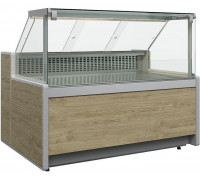 Витрина морозильная Carboma GC111 SL 1,25-1 (газлифт, 1010 Мариель)