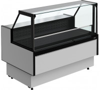 Витрина морозильная Carboma GC85 SL 0,94-1 с боковинами, 9006-9005