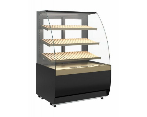 Витрина нейтральная напольная Carboma K70 N 0,9-1 Light Bread версия 2.0 (9005-0109)