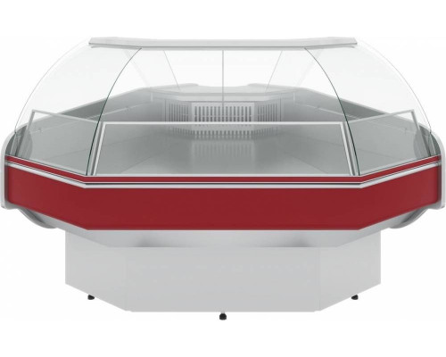 Витрина универсальная Carboma G120 VV-5 (внешний угол, динамика, цвет по схеме)