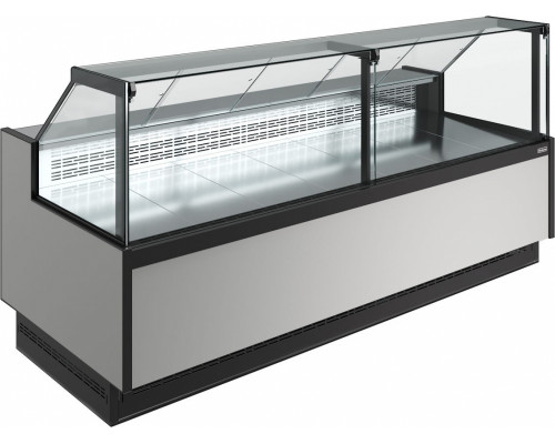 Витрина универсальная Carboma GC110 SV 2,5-1 версия 2.0 без боковин, цвет по схеме стандарт