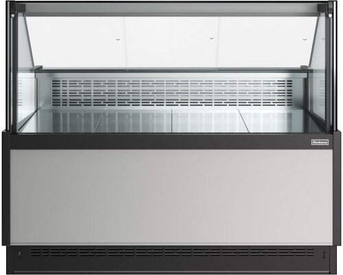 Витрина универсальная Carboma GC110 VV 1,25-1 версия 2.0 без боковин, Паттерн (0110 Мариель)