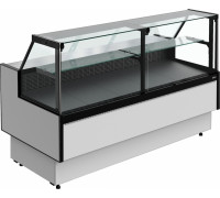 Витрина универсальная Carboma GC85 SV 1,8-1 с боковинами, 9006-9005