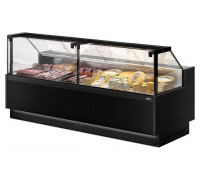 Витрина холодильная Galaxy 080 Plug-in 250 вентилируемая прессервы (цвет по схеме стандарт)