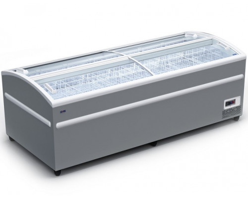 Ларь-бонета Cortina 250 HT/CT (RAL 7016) с делителями и решётками