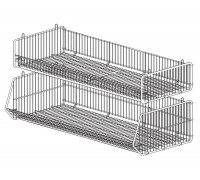 Корзина сборная многоярусного стеллажа, 1200х390х255 мм