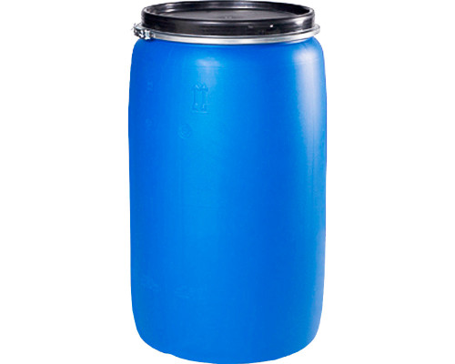 Пластиковая бочка 227 литров с крышкой, арт.: БП 227 O.T, код: 00223